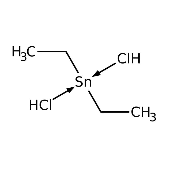Diethyltindichloride Chemical Structure